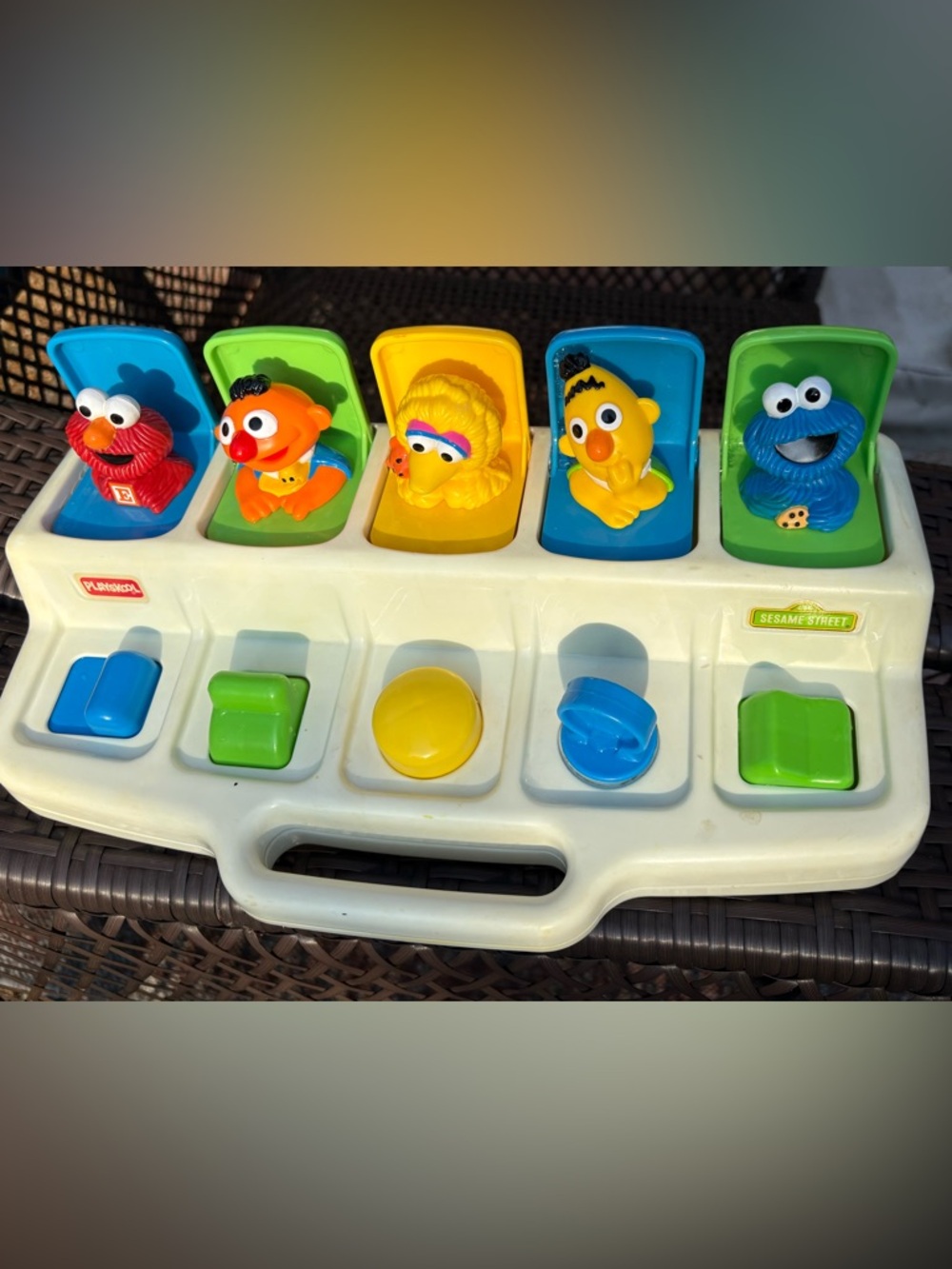 Sesame Street Pop-Up Character Toy - Multi-Color Interactive Kids Toy